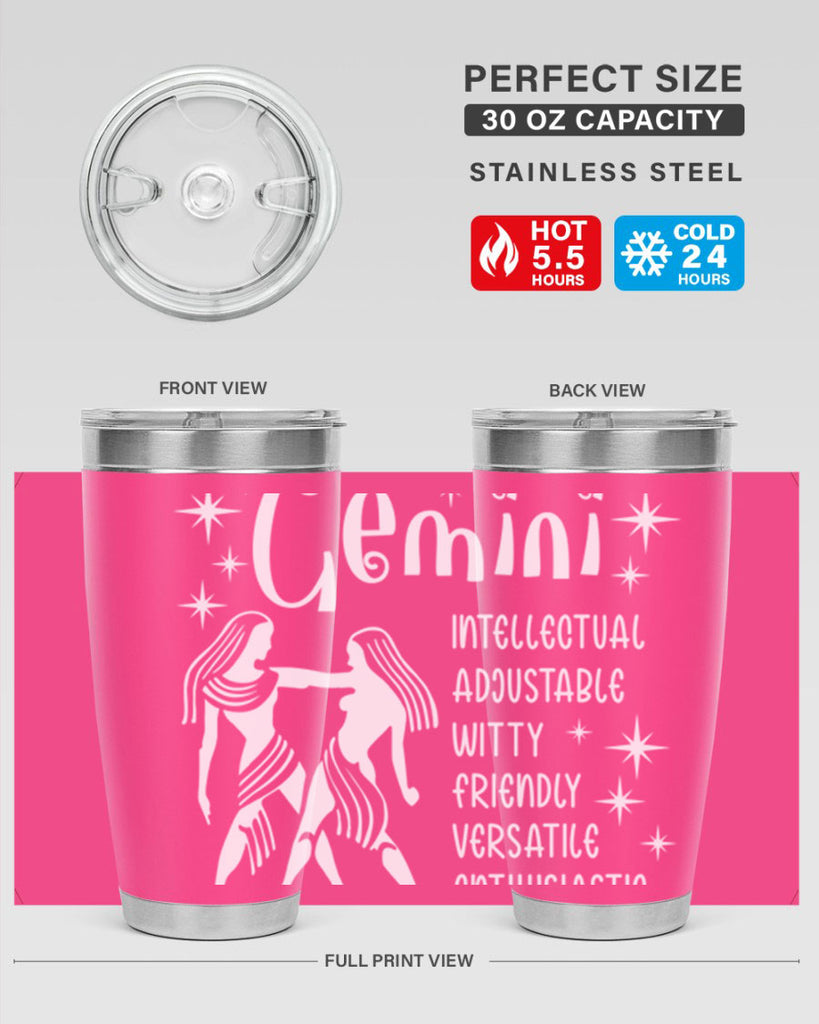 Gemini 221#- zodiac- Tumbler