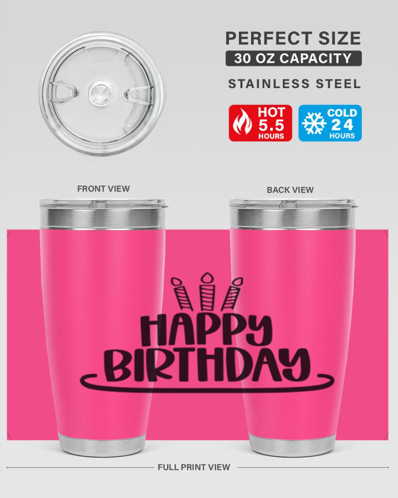 Happy Birthday Style 1#- birthday- tumbler