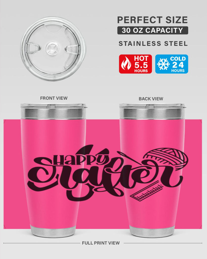 Happy Craften 24#- crafting- Tumbler