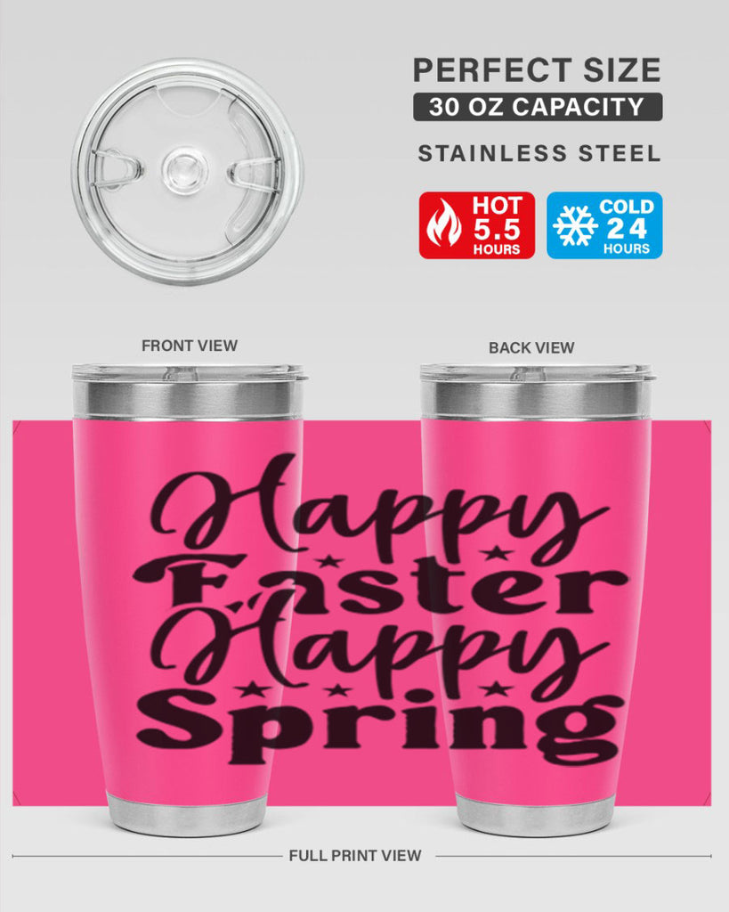 Happy Easter Happy Spring 156#- spring- Tumbler