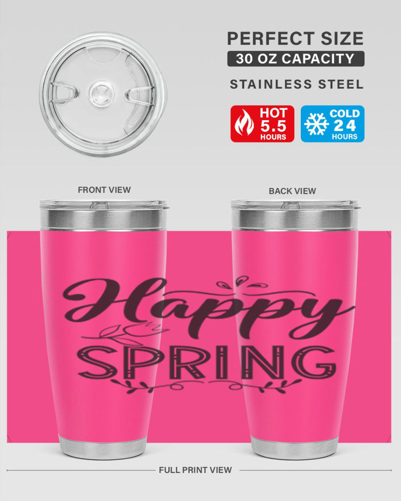 Happy spring175#- spring- Tumbler