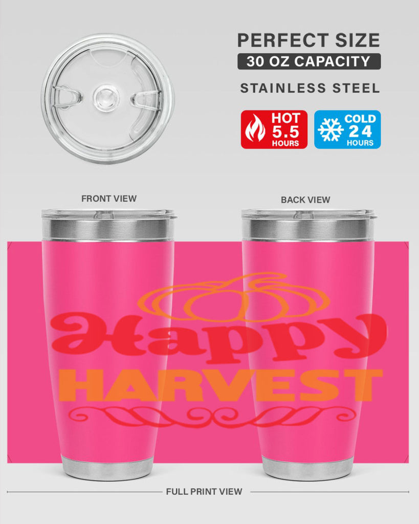 HappyHarvest 256#- fall- Tumbler