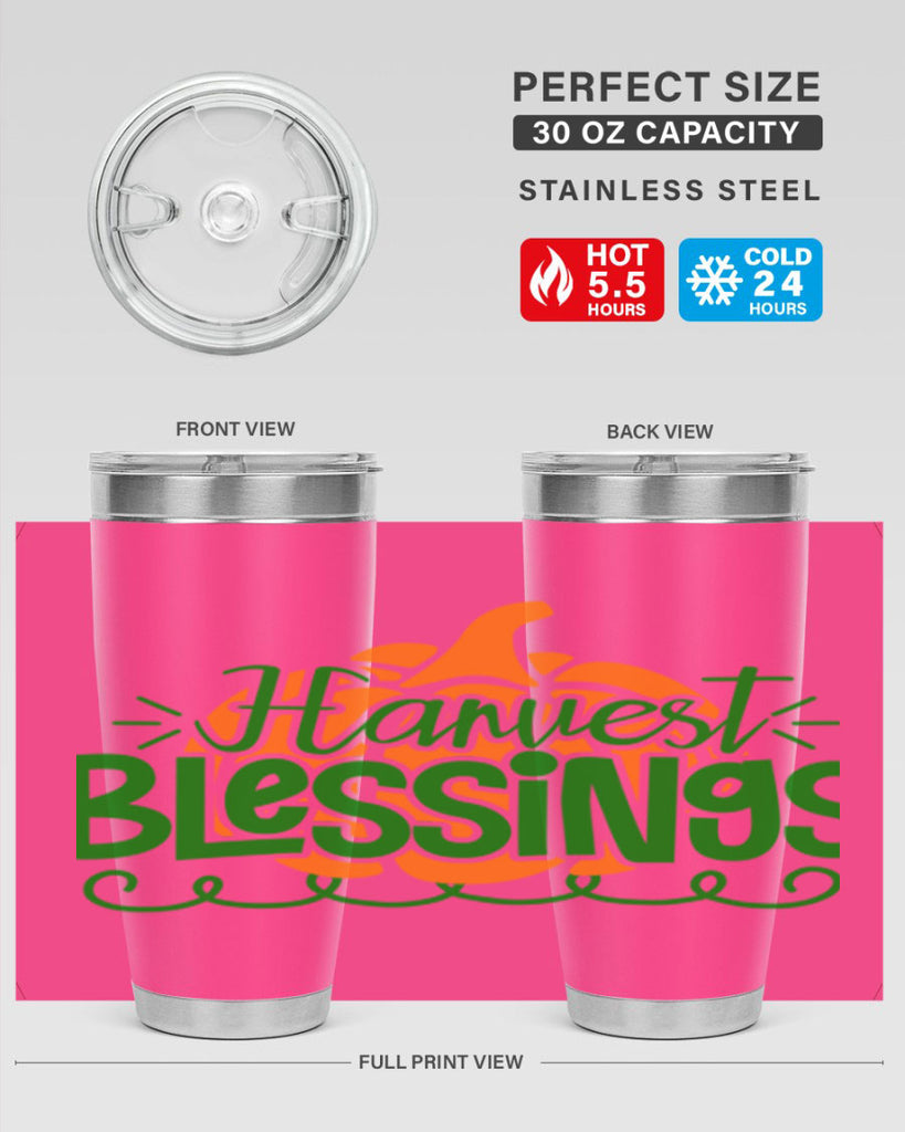 Harvest Blessings 265#- fall- Tumbler