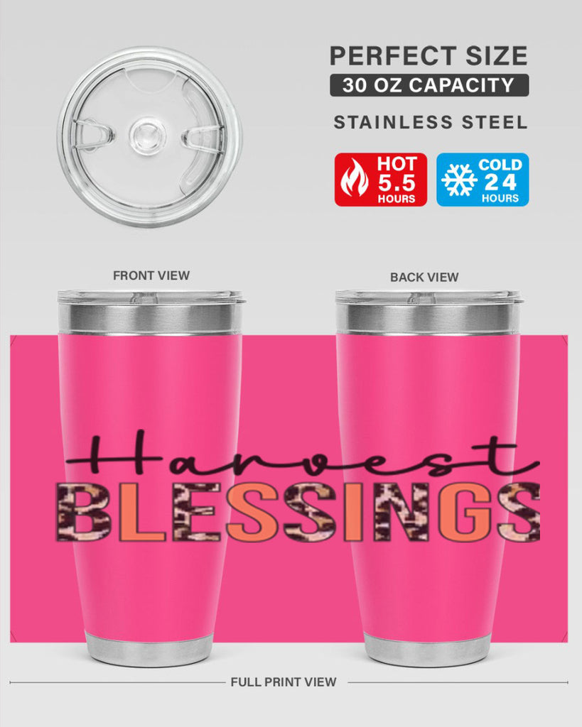 Harvest blessings 263#- fall- Tumbler