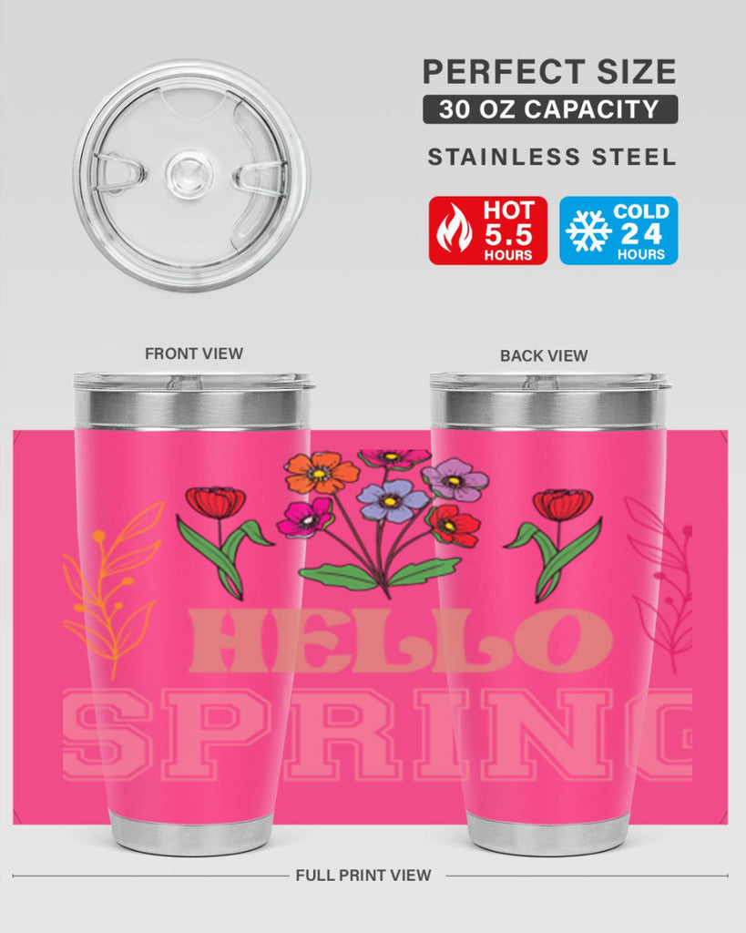Hello Spring  234#- spring- Tumbler