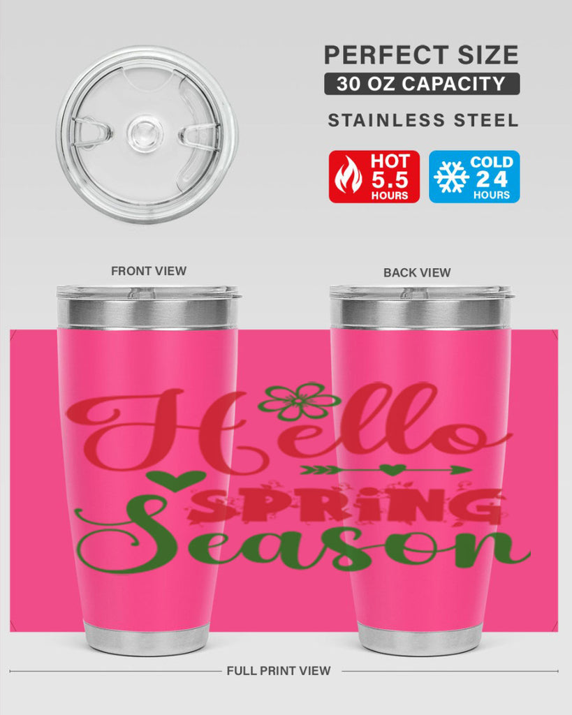 Hello Spring Season 224#- spring- Tumbler