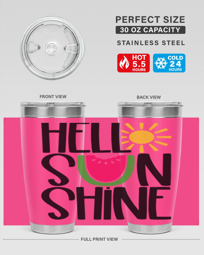 Hello Sunshine Style 37#- summer- Tumbler