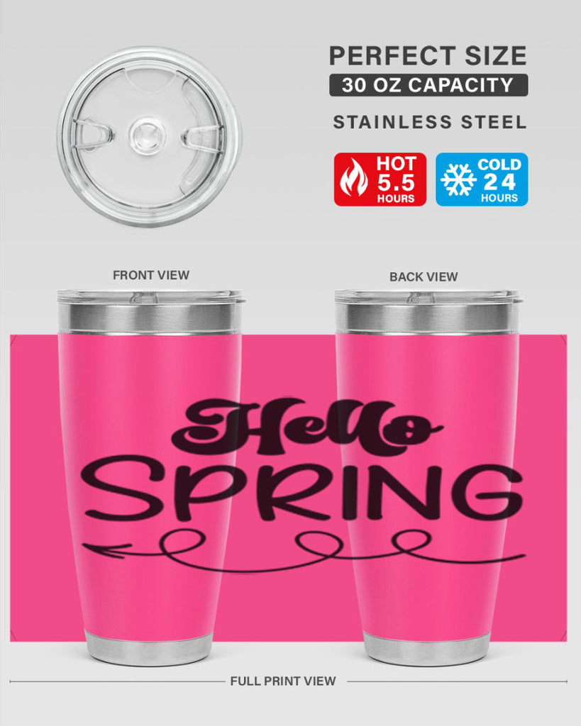 Hello spring  228#- spring- Tumbler