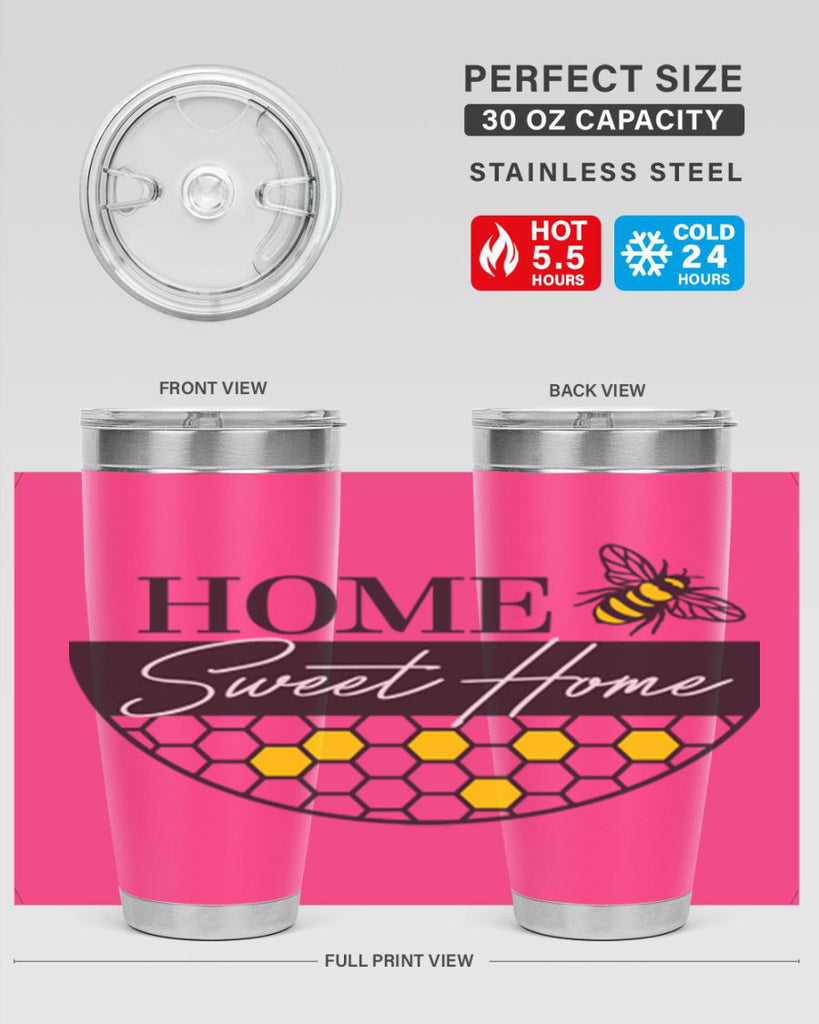 Home Sweet home bee and hive244#- spring- Tumbler
