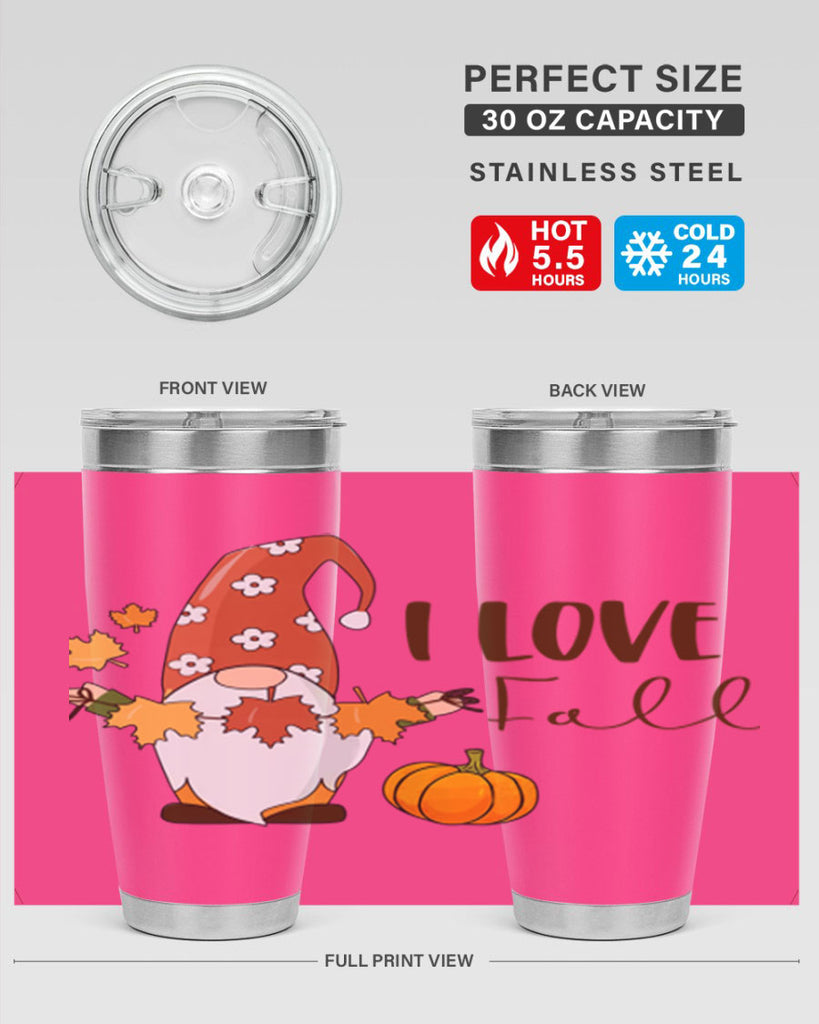 ILoveFallGnome 344#- fall- Tumbler
