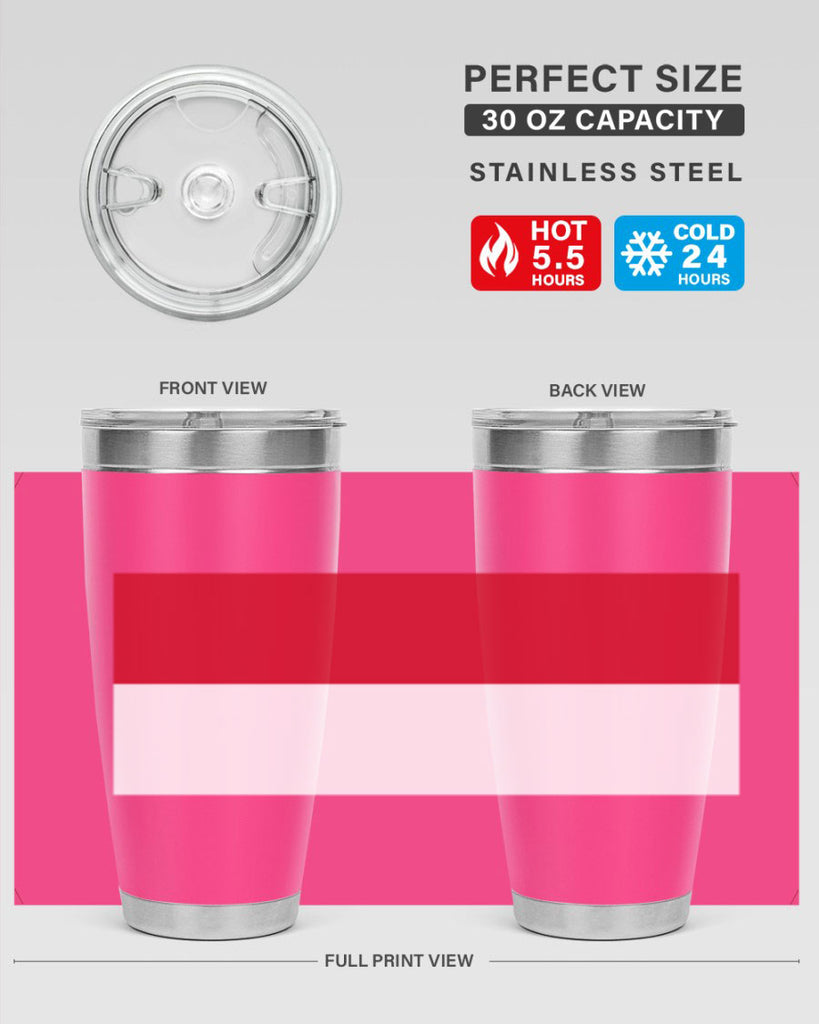 Indonesia 120#- world flags- Tumbler