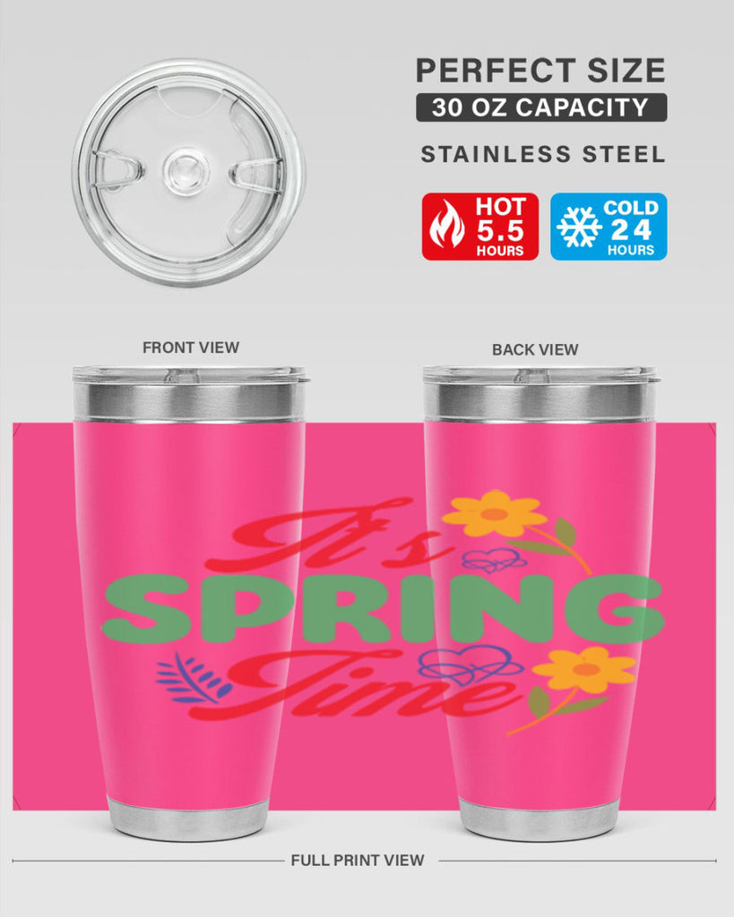 It's Spring Time 277#- spring- Tumbler