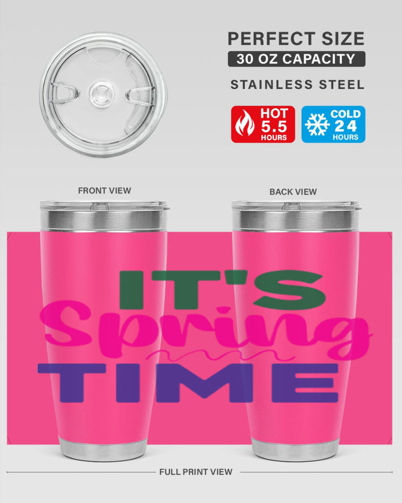 It's Spring Time 278#- spring- Tumbler