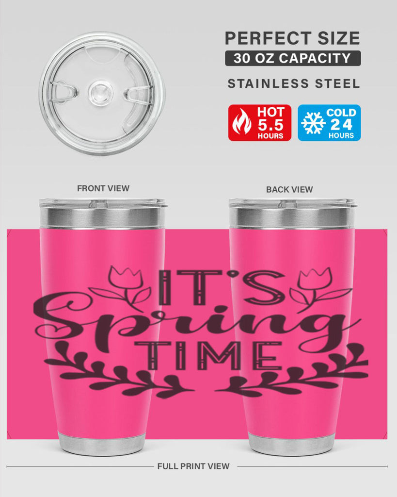 It's spring time281#- spring- Tumbler