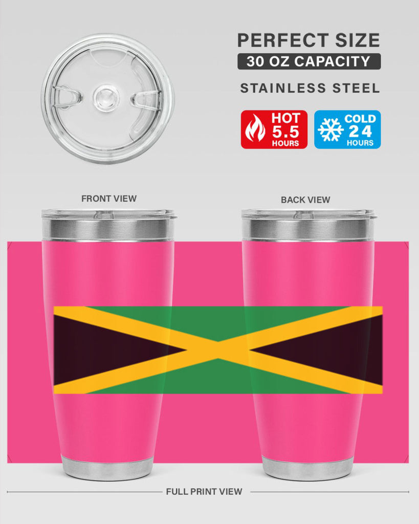 Jamaica 114#- world flags- Tumbler