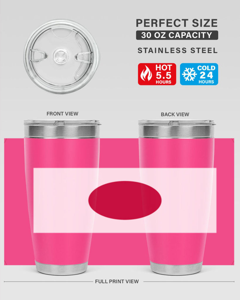 Japan 113#- world flags- Tumbler