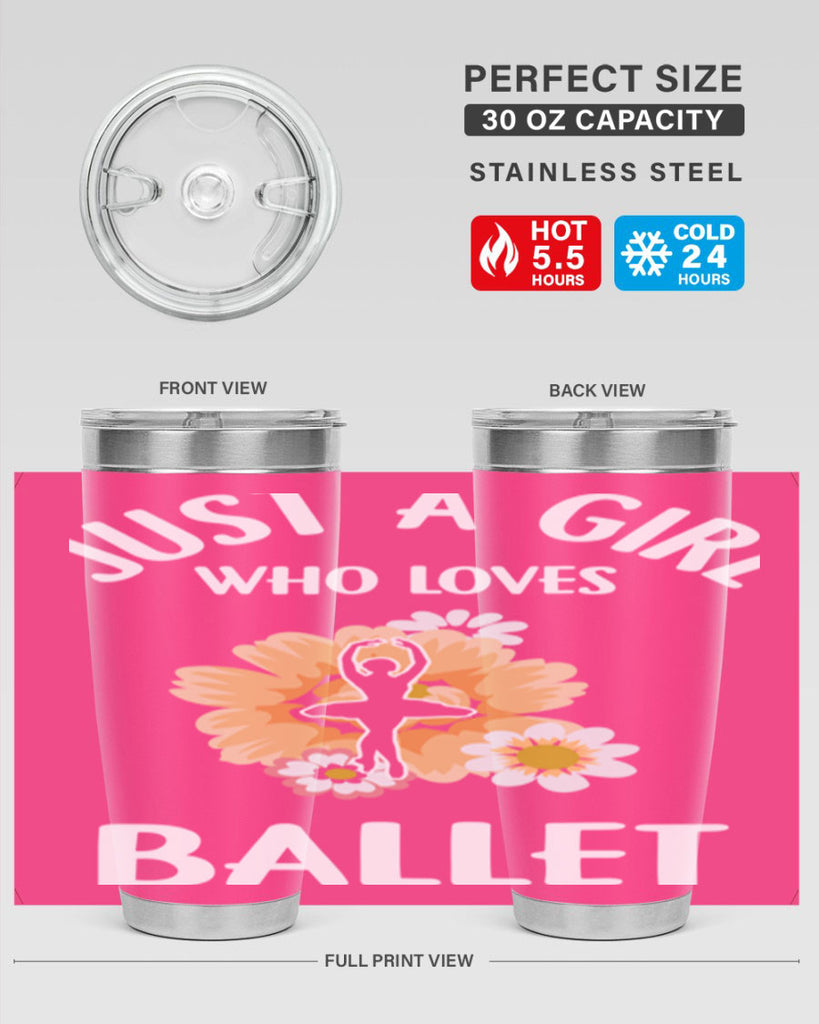 Just a Girl Who Loves Ballet 56#- ballet- Tumbler