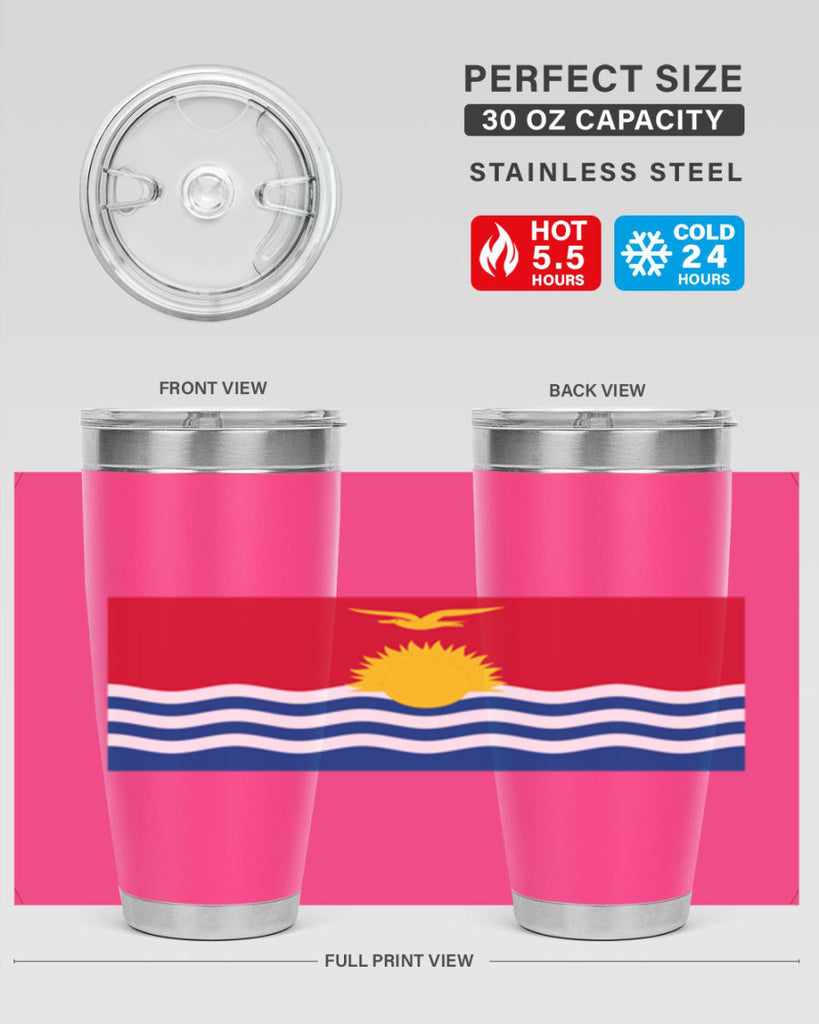 Kiribati 109#- world flags- Tumbler