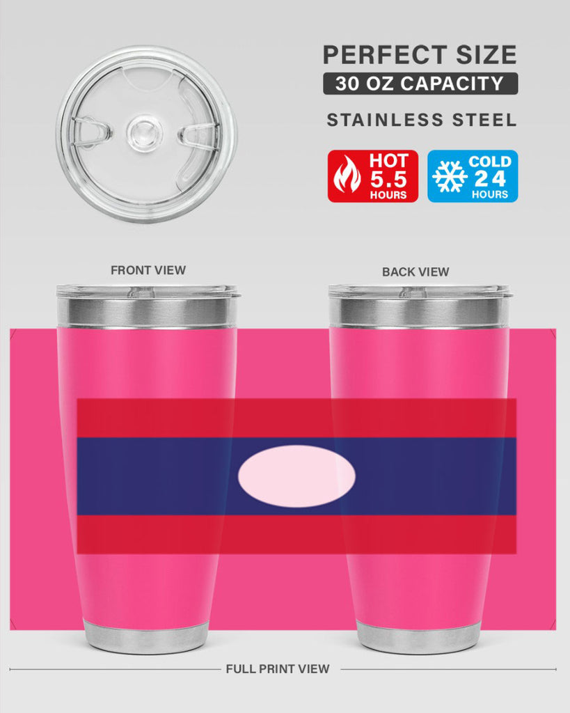Laos 105#- world flags- Tumbler