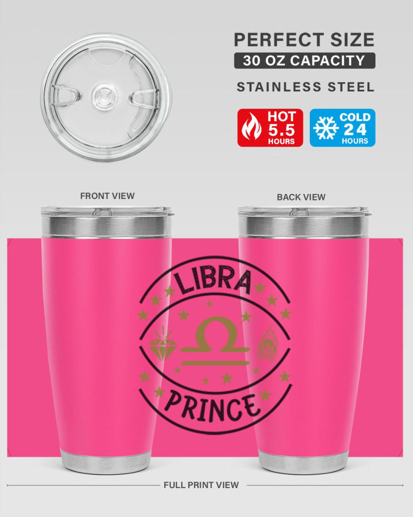 Libra prince 325#- zodiac- Tumbler