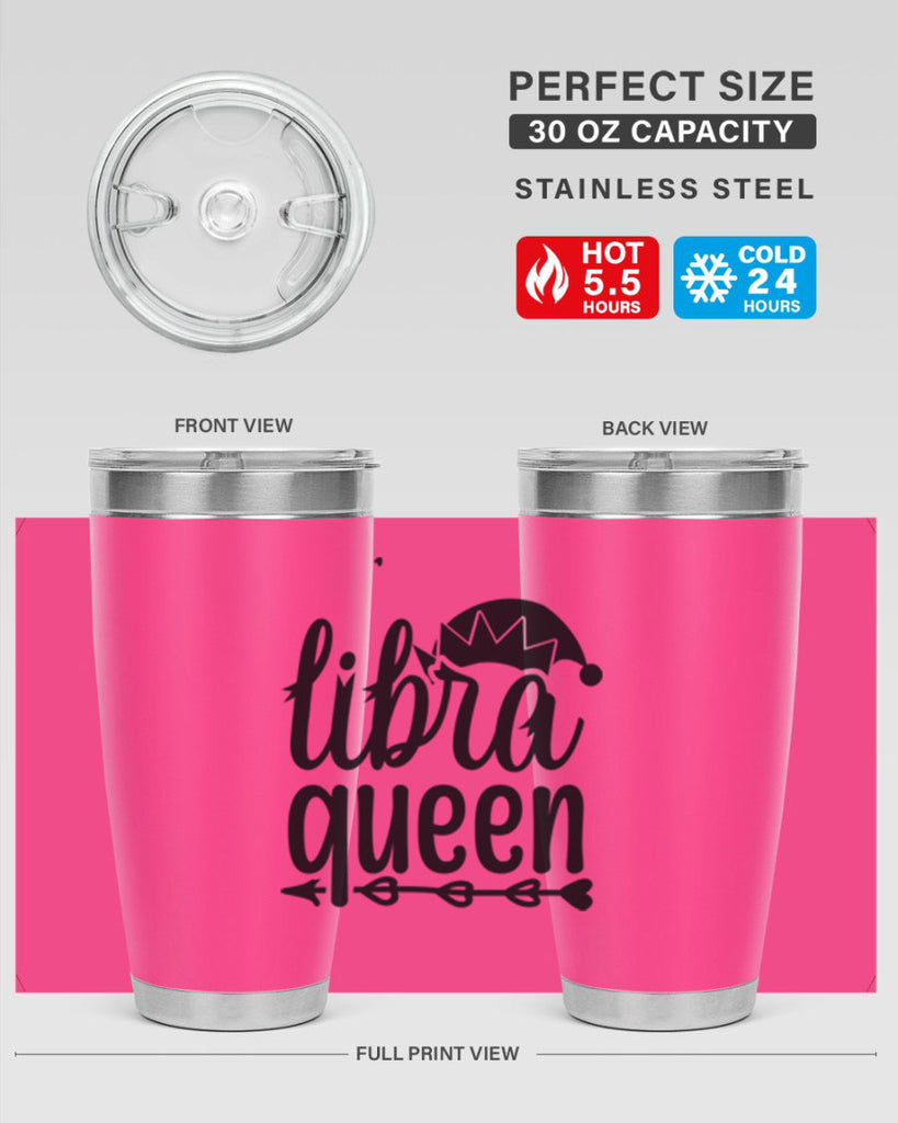 Libra queen 326#- zodiac- Tumbler