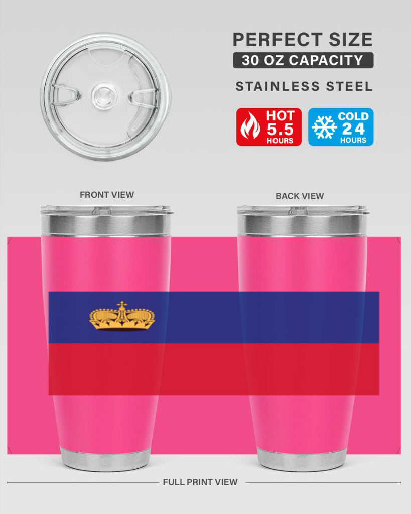 Liechtenstein 99#- world flags- Tumbler