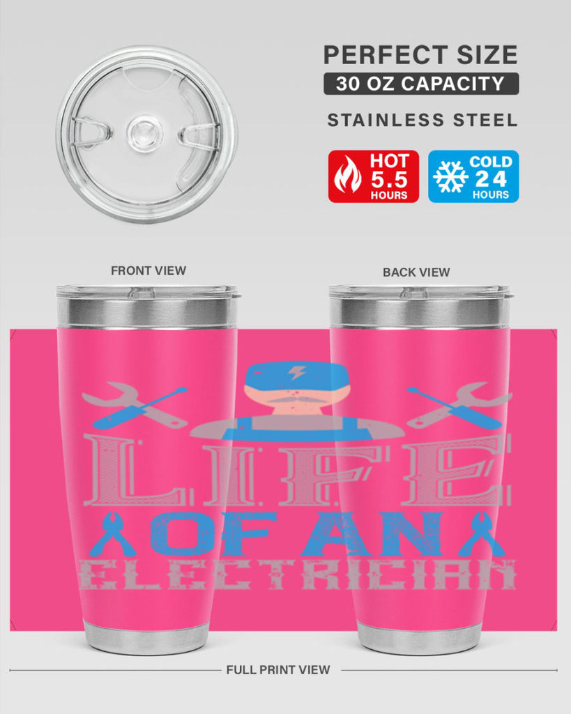 Life of an electrician Style 26#- electrician- tumbler