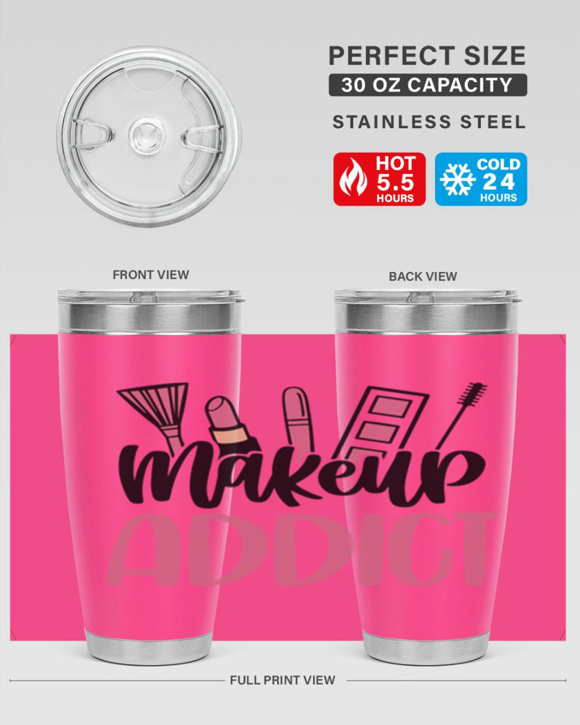 Makeup Addict Style 55#- make up- Tumbler