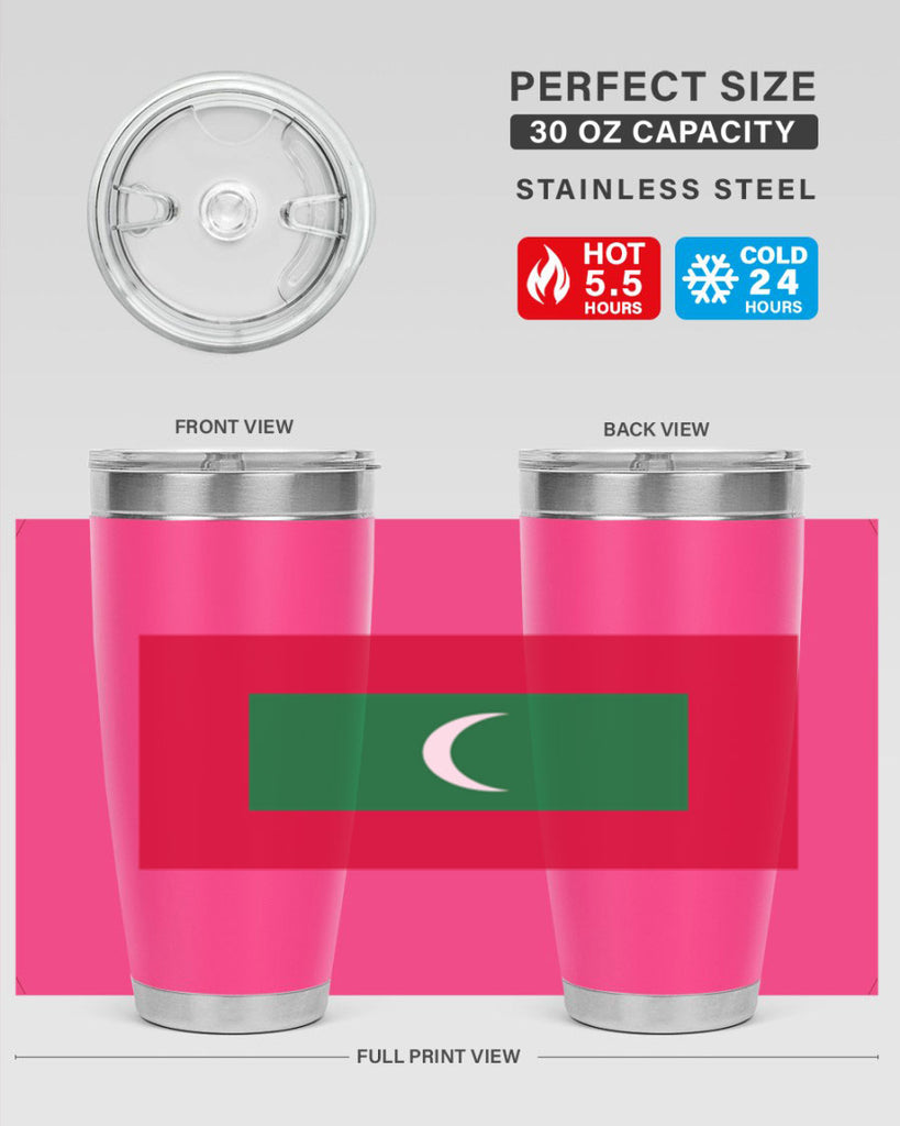 Maldives 93#- world flags- Tumbler
