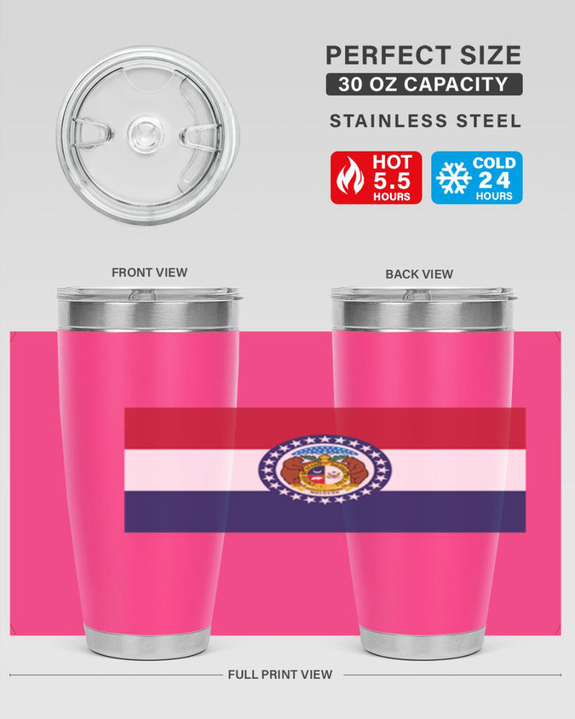 MissouriMissouri 27#- Us Flags- Tumbler