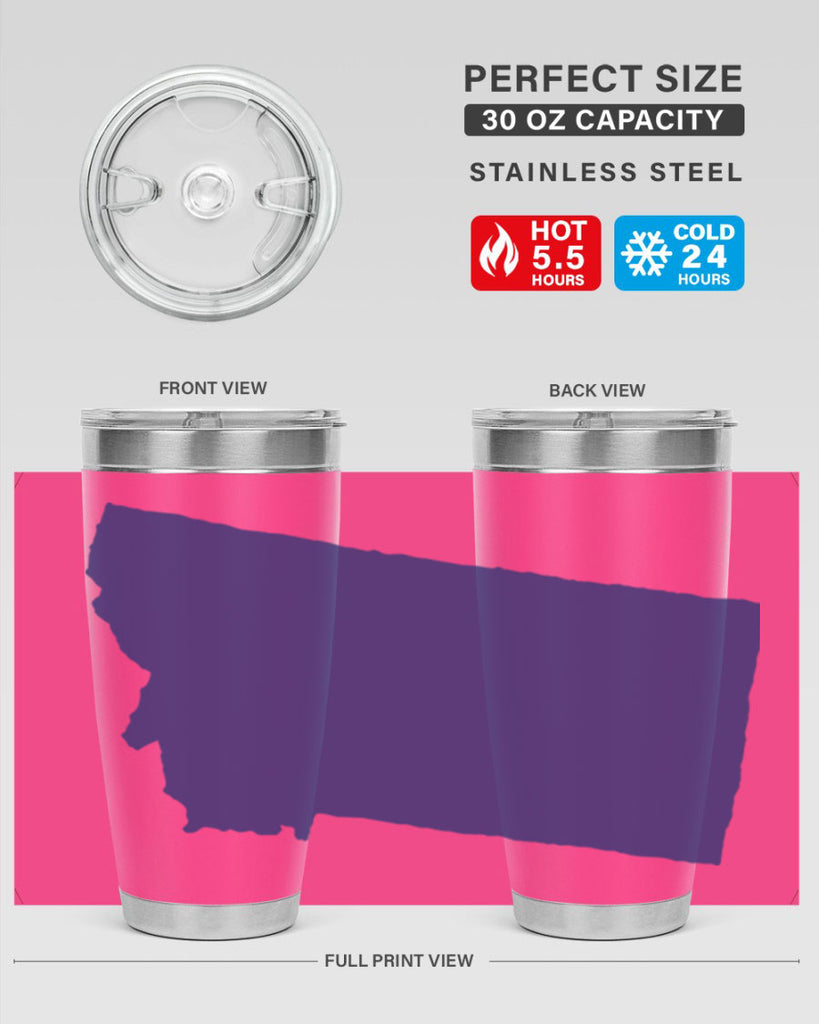 Montana 25#- stateflags- Tumbler