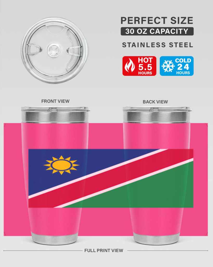 Namibia 78#- world flags- Tumbler