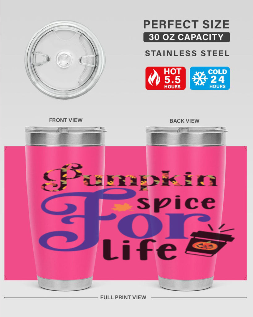 Pumpkinspiceforlife 566#- fall- Tumbler