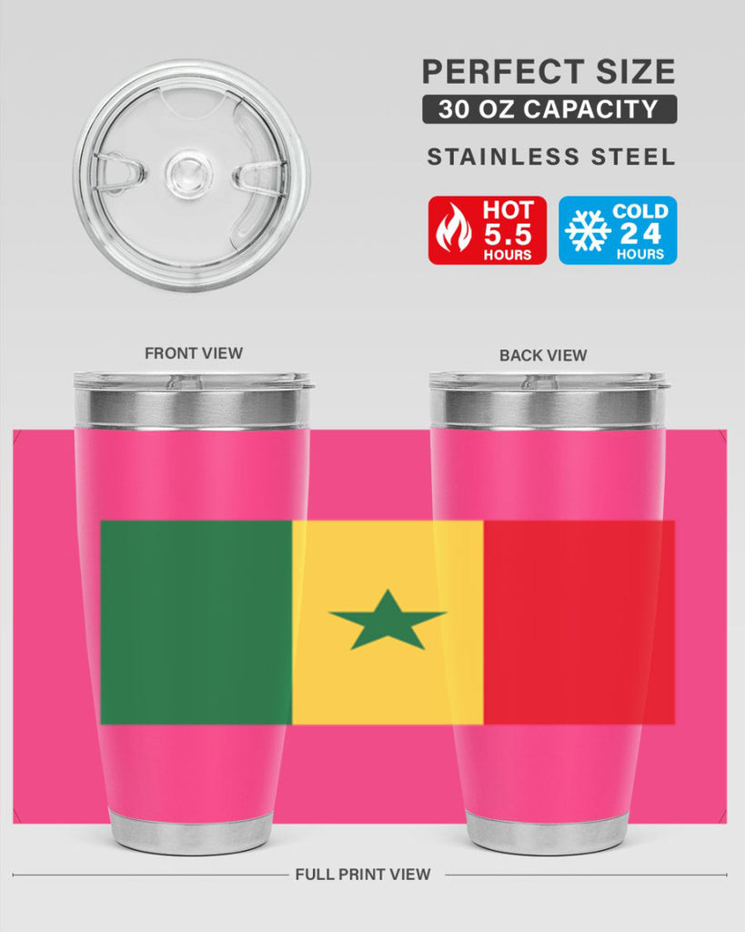 Senegal 45#- world flags- Tumbler