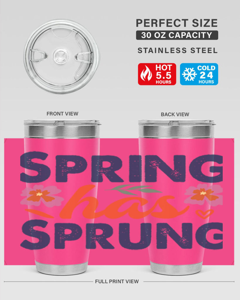 Spring Has Sprung  494#- spring- Tumbler