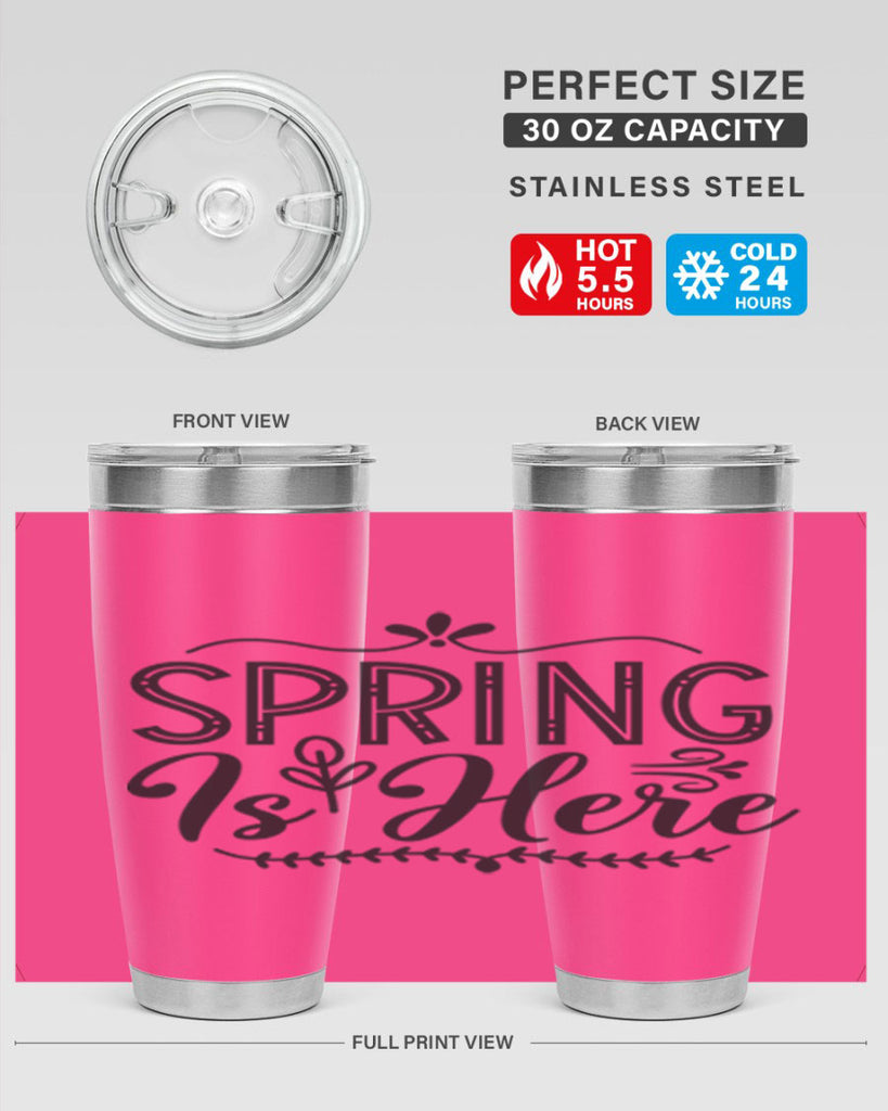 Spring is here 441#- spring- Tumbler