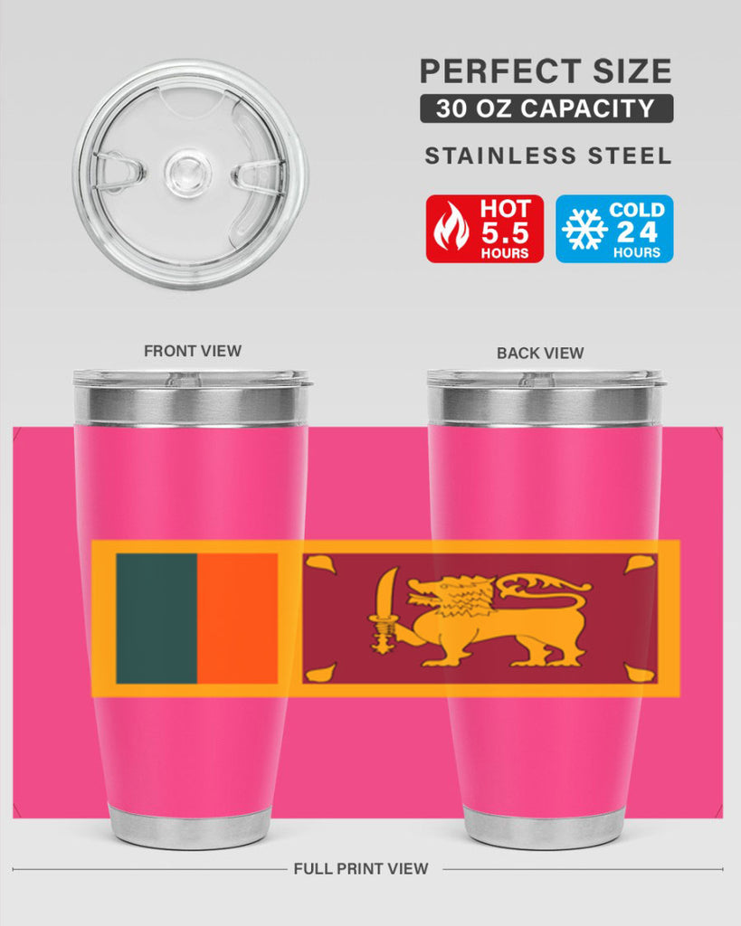 Sri Lanka 32#- world flags- Tumbler