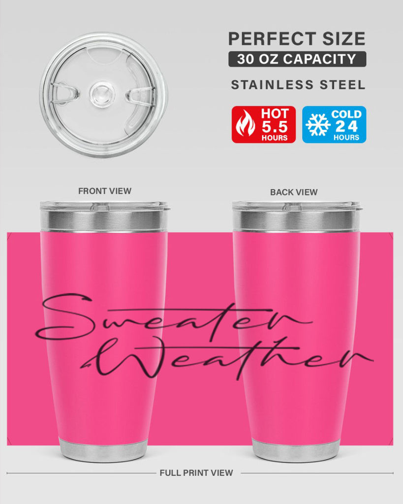 Sweater Weather 580#- fall- Tumbler