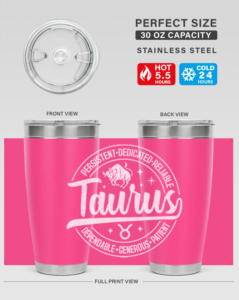 Taurus 495#- zodiac- Tumbler