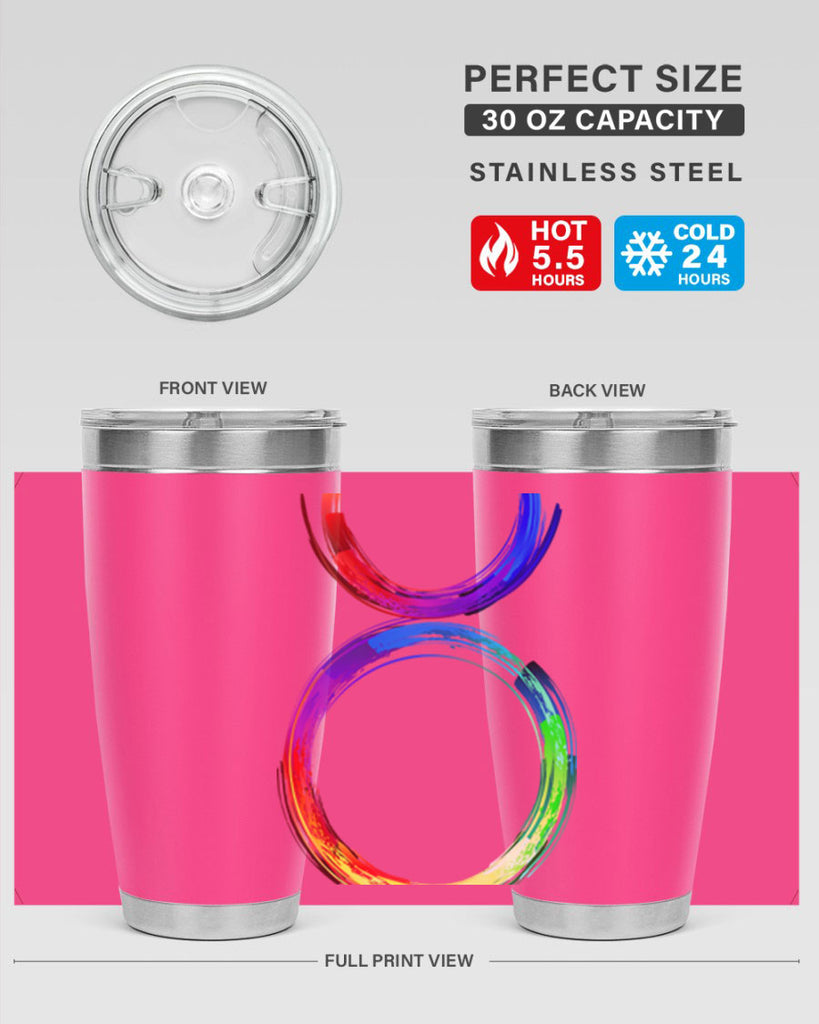 Taurus 562#- zodiac- Tumbler