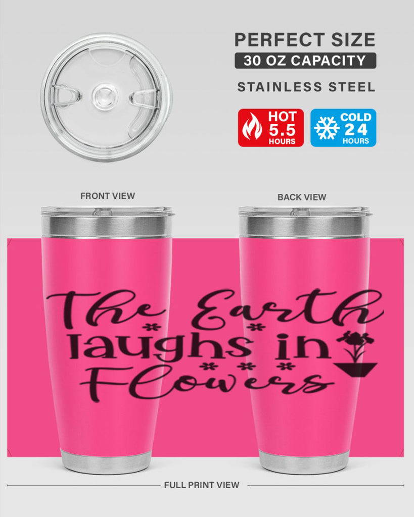 The Earth Laughs In Flowers 539#- spring- Tumbler