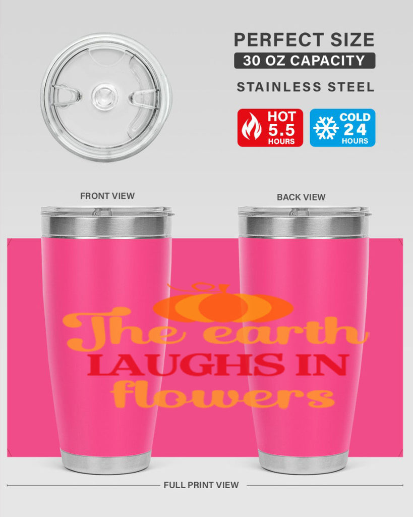The earth laughs in flowers 538#- spring- Tumbler