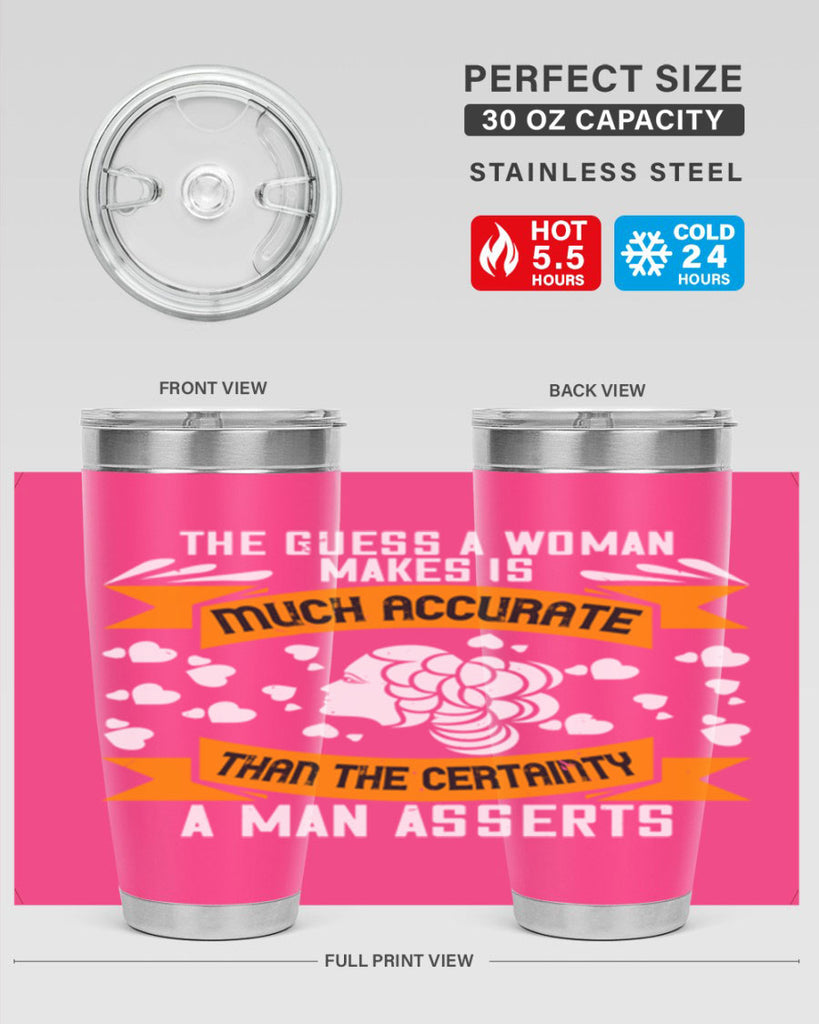 The guess a woman makes is much accurate Style 31#- womens day- Tumbler