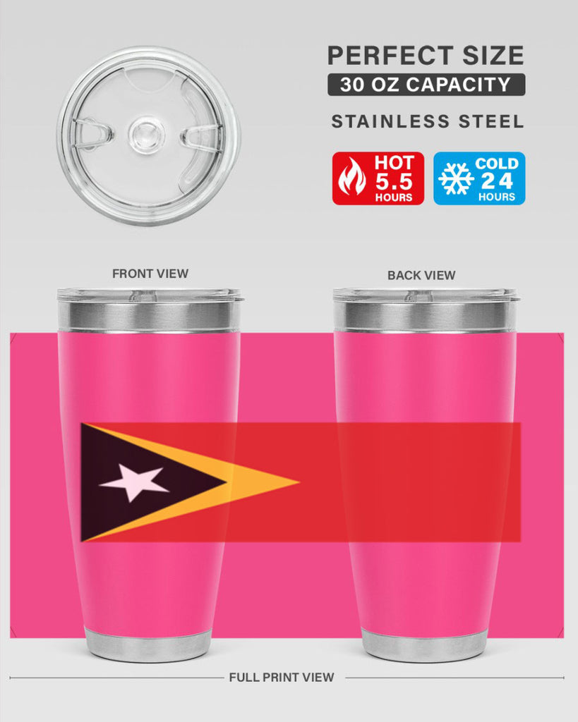 TimorLeste 22#- world flags- Tumbler