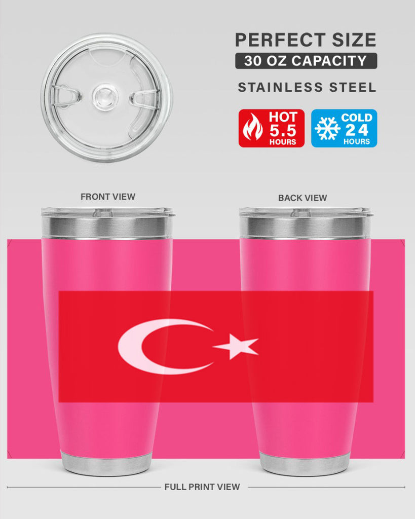 Turkey 17#- world flags- Tumbler