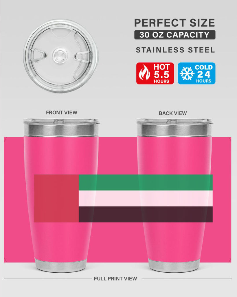 United Arab Emirates 12#- world flags- Tumbler