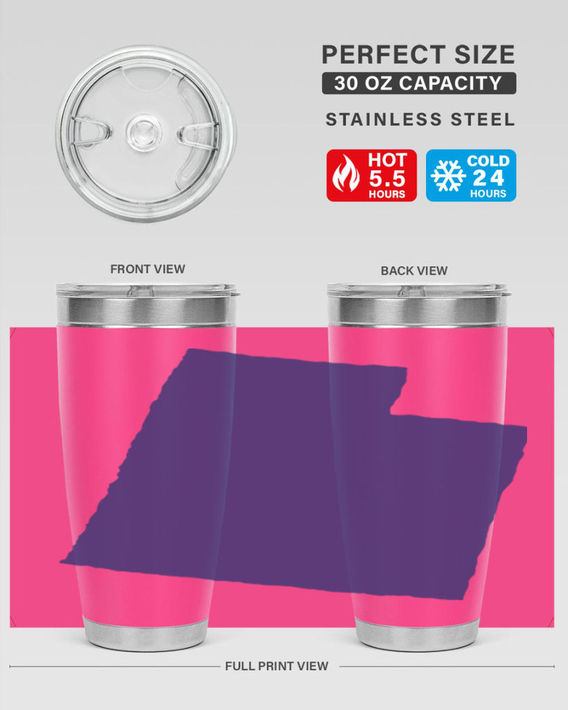 Utah 7#- stateflags- Tumbler