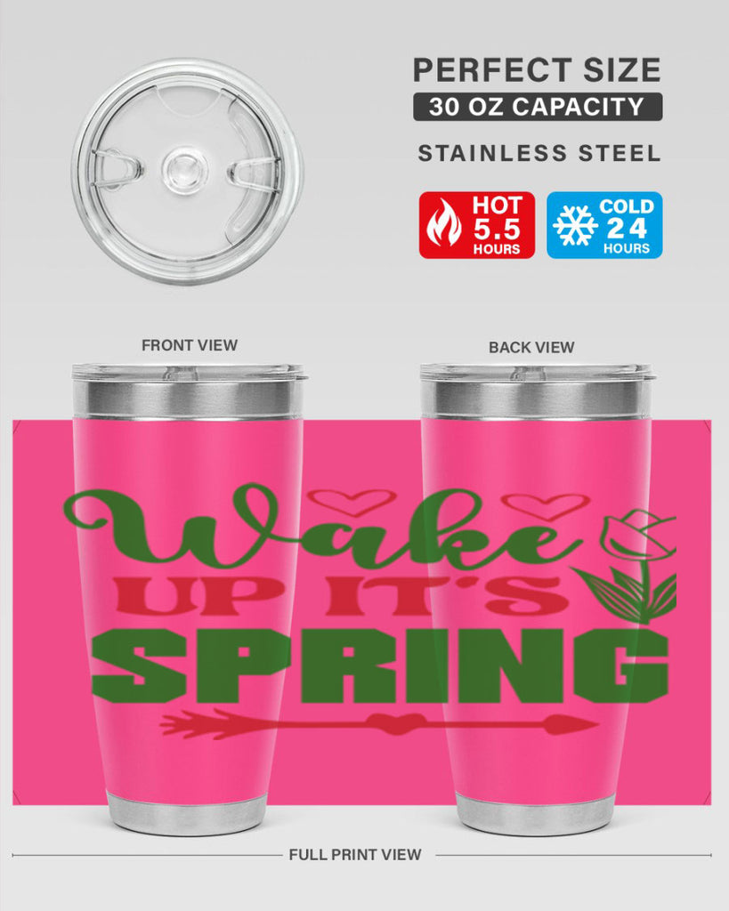Wake Up Its Spring 562#- spring- Tumbler