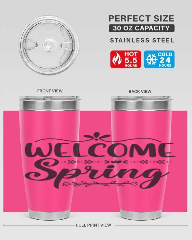 Welcome spring 576#- spring- Tumbler
