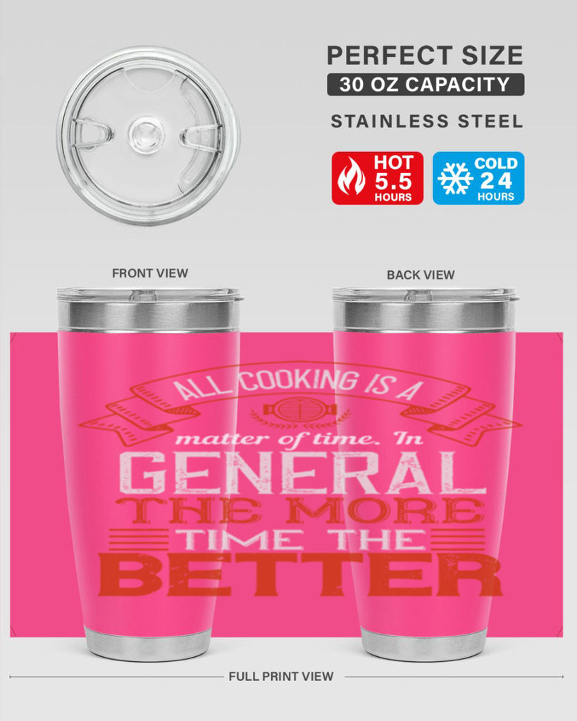 all cooking is a matter of time in general the more time the better 39#- cooking- Tumbler